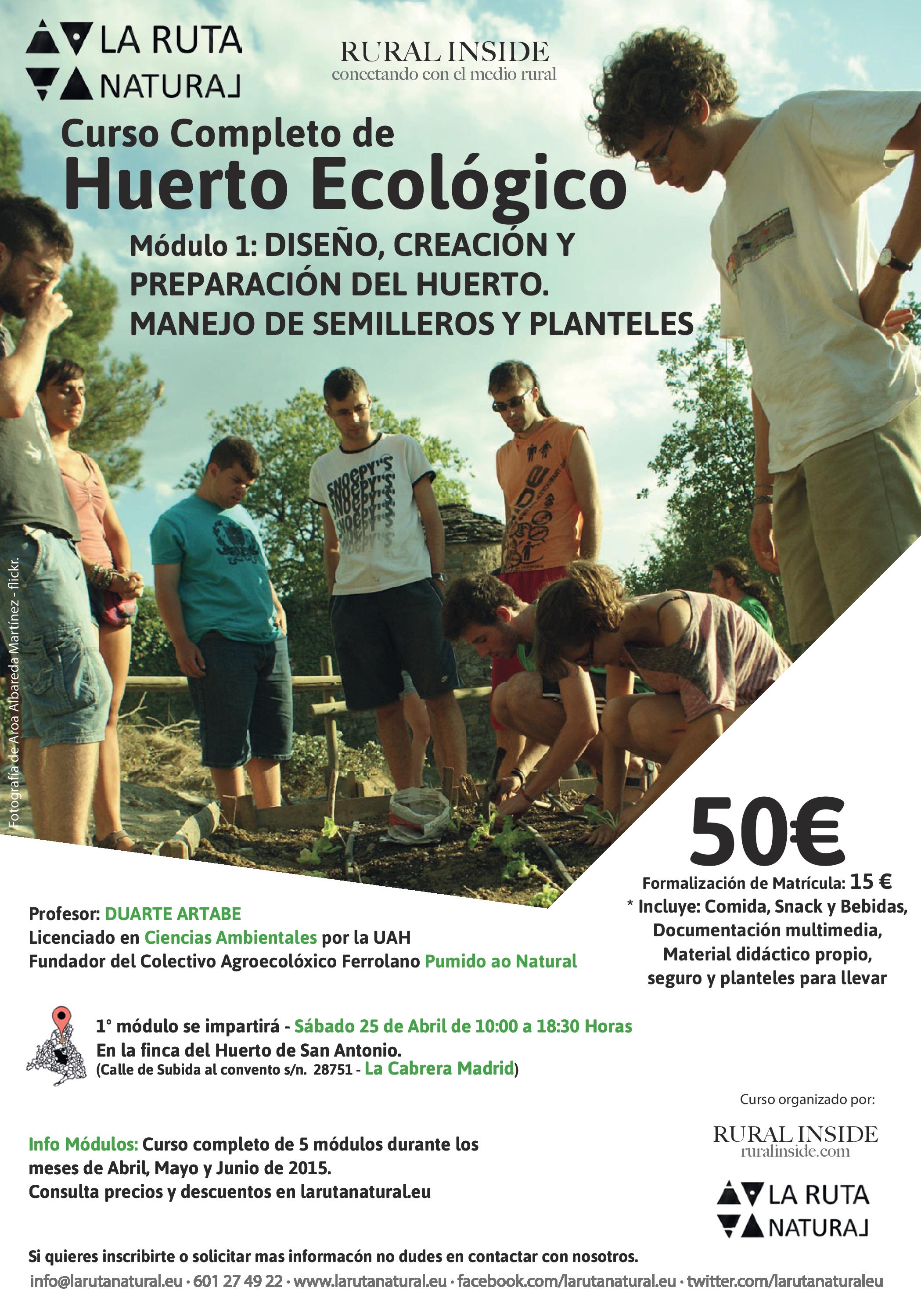 Curso Completo Diseño y Cultivo Huerto Ecológico – Módulo I – Diseño de Permacultura