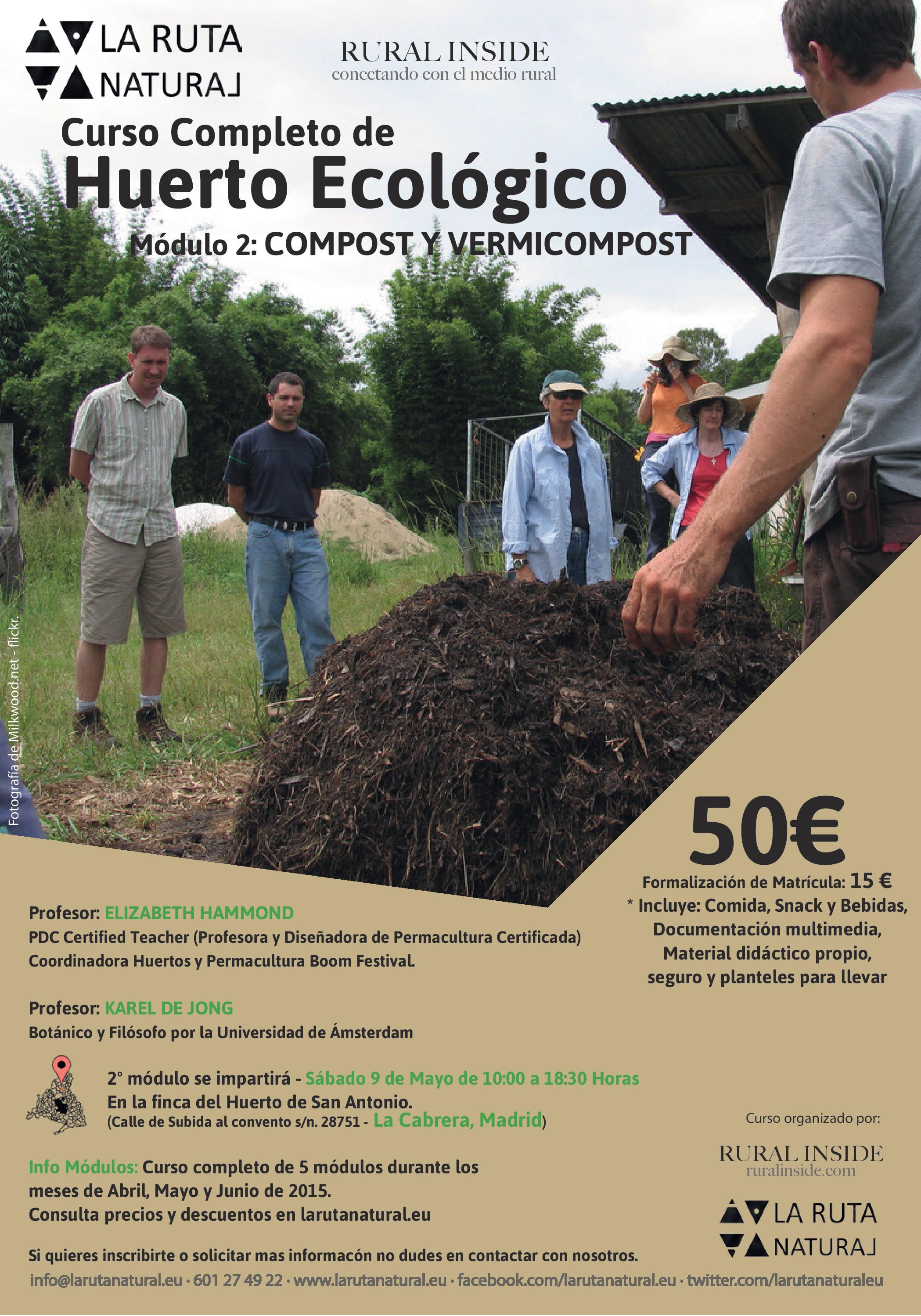 Curso Completo Diseño y Cultivo Huerto Ecológico – Módulo II – Compost y Vermicompost